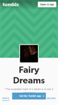 Mobile Screenshot of fairylovedreams.tumblr.com