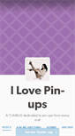 Mobile Screenshot of ilovepinups.tumblr.com
