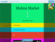 Tablet Screenshot of motionmarket.tumblr.com