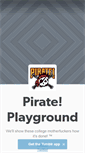 Mobile Screenshot of pirateplayground.tumblr.com