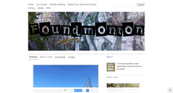 Desktop Screenshot of foundmonton.tumblr.com