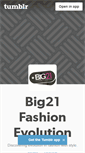 Mobile Screenshot of big21fashion.tumblr.com