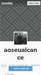 Mobile Screenshot of aoseualcance.tumblr.com