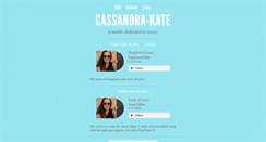 Desktop Screenshot of cassandra-kate.tumblr.com
