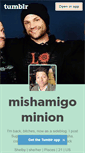 Mobile Screenshot of mishamigominion.tumblr.com