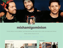 Tablet Screenshot of mishamigominion.tumblr.com