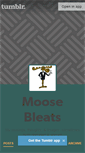 Mobile Screenshot of d-moose.tumblr.com