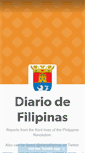 Mobile Screenshot of diariodefilipinas.tumblr.com