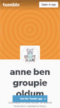 Mobile Screenshot of annebengroupieoldum.tumblr.com