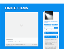 Tablet Screenshot of finitefilms.tumblr.com