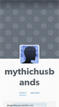Mobile Screenshot of mythichusbands.tumblr.com
