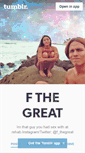 Mobile Screenshot of f-the-great.tumblr.com