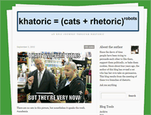 Tablet Screenshot of khatoric.tumblr.com