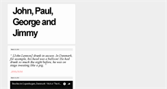 Desktop Screenshot of johnpaulgeorgejimmy1.tumblr.com