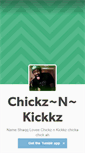 Mobile Screenshot of chickz-n-kickkz.tumblr.com