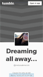 Mobile Screenshot of dreamingallaway.tumblr.com