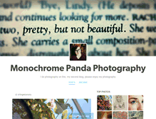 Tablet Screenshot of monochrome-panda.tumblr.com