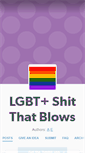 Mobile Screenshot of lgbtshitthatblows.tumblr.com