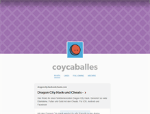 Tablet Screenshot of coycaballes.tumblr.com