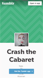 Mobile Screenshot of crashthecabaret.tumblr.com