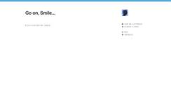 Desktop Screenshot of go-on-smile.tumblr.com