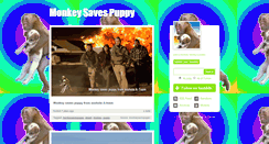 Desktop Screenshot of monkeysavespuppy.tumblr.com