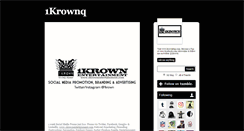 Desktop Screenshot of 1krown.tumblr.com
