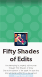 Mobile Screenshot of fiftyshadesofedits.tumblr.com