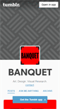 Mobile Screenshot of banquethall.tumblr.com