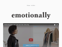 Tablet Screenshot of emotionally.tumblr.com