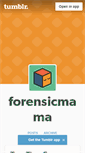 Mobile Screenshot of forensicmama.tumblr.com