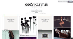 Desktop Screenshot of 666s3xcrim3s.tumblr.com