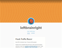 Tablet Screenshot of leftbrainright.tumblr.com