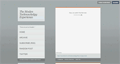Desktop Screenshot of modernteck.tumblr.com