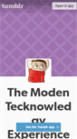 Mobile Screenshot of modernteck.tumblr.com