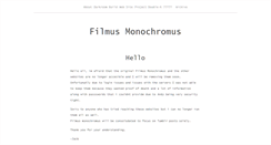 Desktop Screenshot of filmus-monochromus.tumblr.com