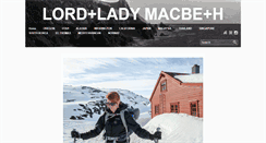 Desktop Screenshot of lordandladymacbeth.tumblr.com