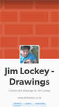 Mobile Screenshot of jimlockeydrawings.tumblr.com