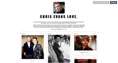 Desktop Screenshot of fyeahchrisevans.tumblr.com