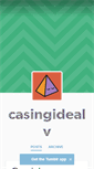 Mobile Screenshot of casingidealv.tumblr.com