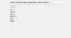 Desktop Screenshot of cowshorsesandgardenias.tumblr.com