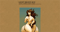 Desktop Screenshot of lightbrownboy.tumblr.com