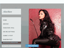 Tablet Screenshot of aliasslave.tumblr.com