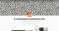 Desktop Screenshot of csillampauni.tumblr.com