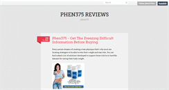 Desktop Screenshot of phen375rev.tumblr.com
