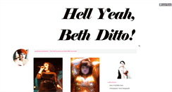Desktop Screenshot of hellyeahbethditto.tumblr.com
