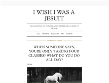 Tablet Screenshot of iwishiwasajesuit.tumblr.com