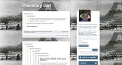 Desktop Screenshot of planetarygirl.tumblr.com