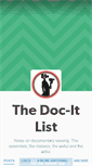 Mobile Screenshot of docitlist.tumblr.com