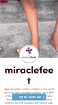 Mobile Screenshot of miraclefeet.tumblr.com